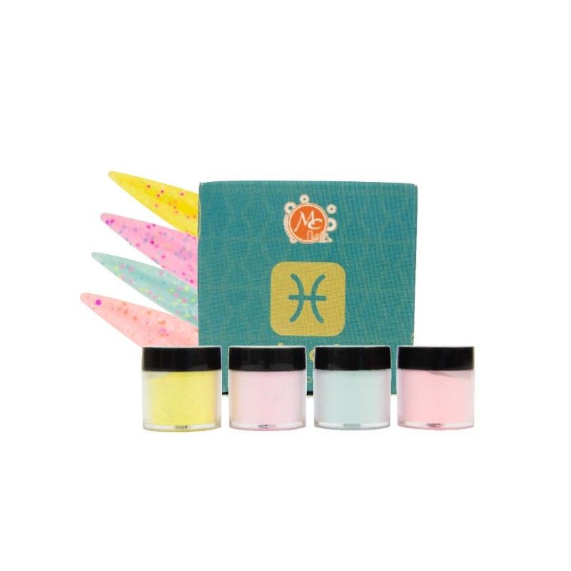 Colección de acrílicos ZC PISCIS EVASIVO 4PZ/7GR