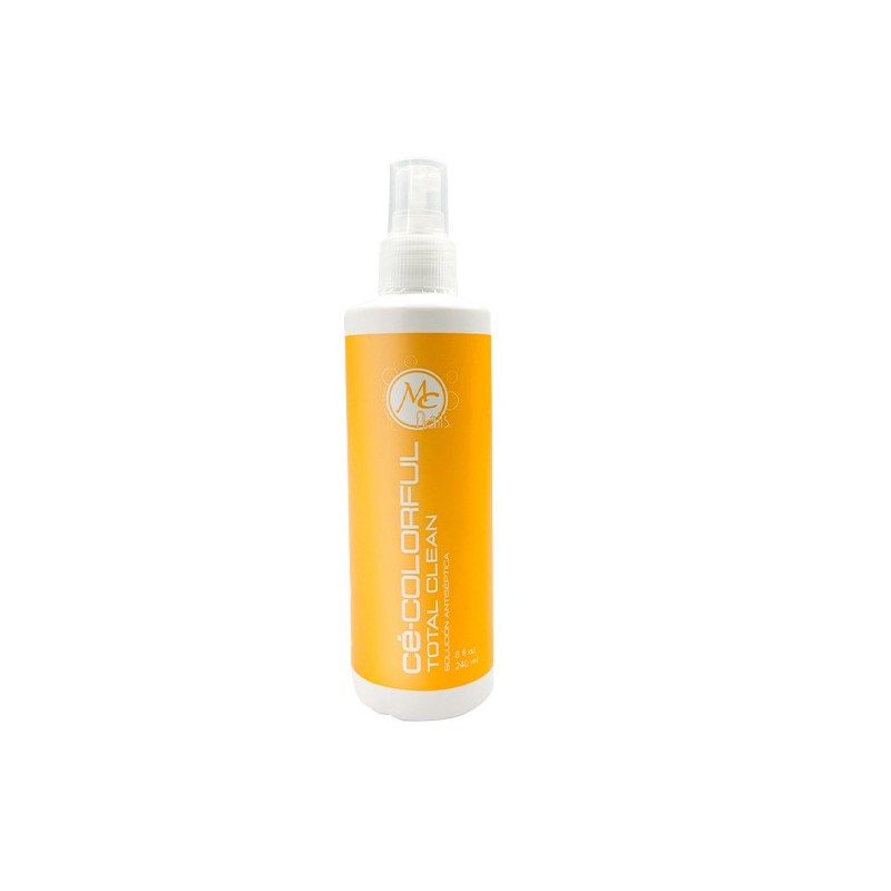 COLORFUL TOTAL CLEAN (SOLUCION ANTISEPTICA) 8OZ AROMA PINEAPPLE+AVENA