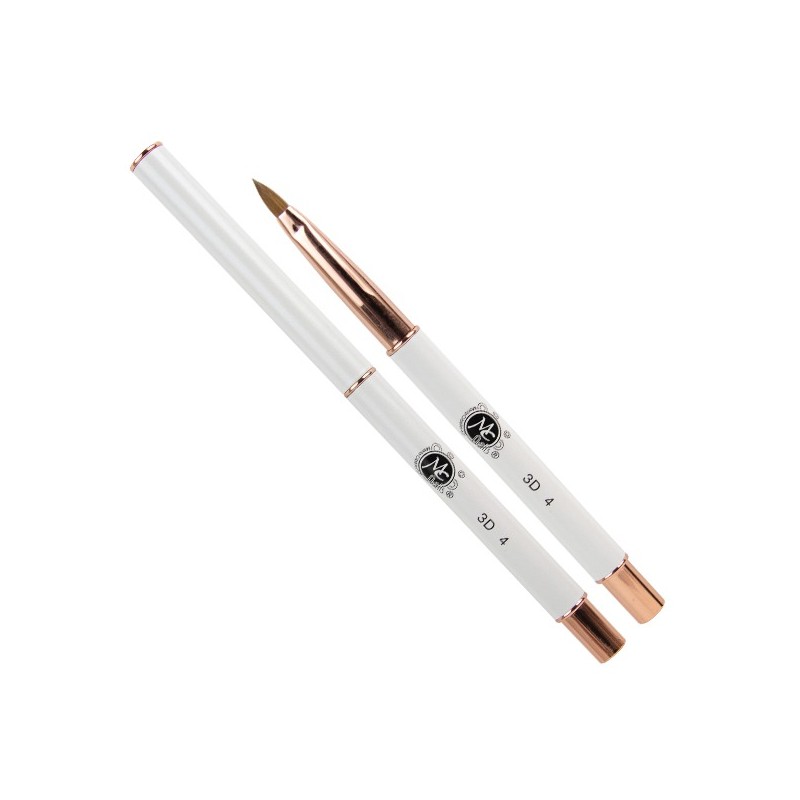 Pincel Kolinsky WHITE 3D #4